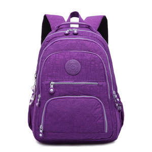 Benutzer definierte New Designer Damen Durable Travel Wasserdichter Rucksack Business Casual Sports Student Notebook Rucksack