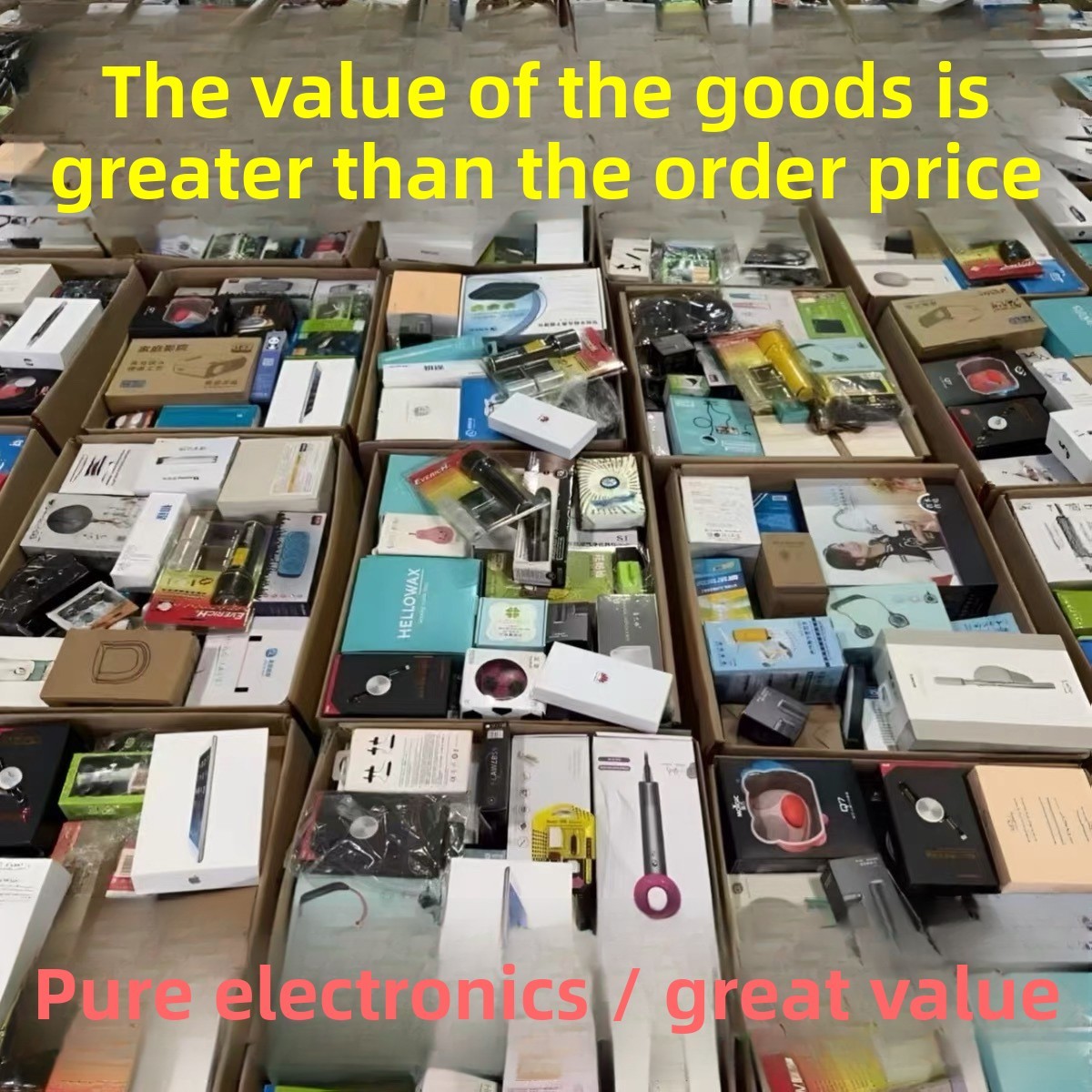 Luxury Electronics Box (5-8 items)black