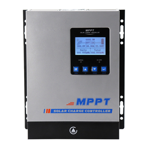 DC 12V 24V 48V контроллер зарядного устройства для солнечной батареи 98% эффективность 40A контроллер солнечной батареи MPPT с связью - Product Image 1