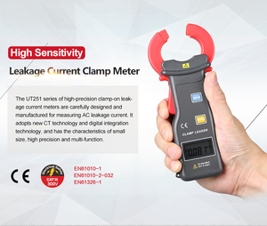 Current Clamp Meter Ut251c 600a Pliers Ammeter High Sensitivity Leakage Amperemeter Current Tester Auto Range <strong>1000</strong> Display - Product Image 5