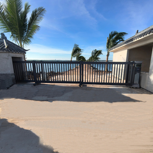 Ngoài trời tự động điện nhôm cổng BIỆT THỰ VƯỜN trượt cổng trường công nghiệp công viên bệnh viện sơn tĩnh điện cổng - Product Image 4