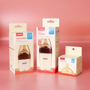 婴儿套装喂养盒包装最新技术可定制包装盒 - Product Image 3