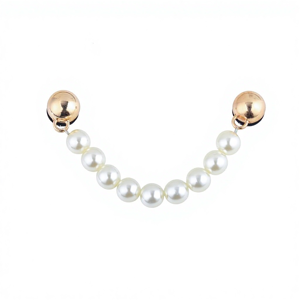 Chaîne de perles en or
