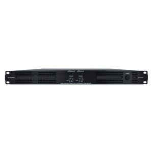 Amplificador DE POTENCIA de Audio, sistema de transmisión estéreo profesional con Control de 2 zonas, 1U, 2x300W - Product Image 1