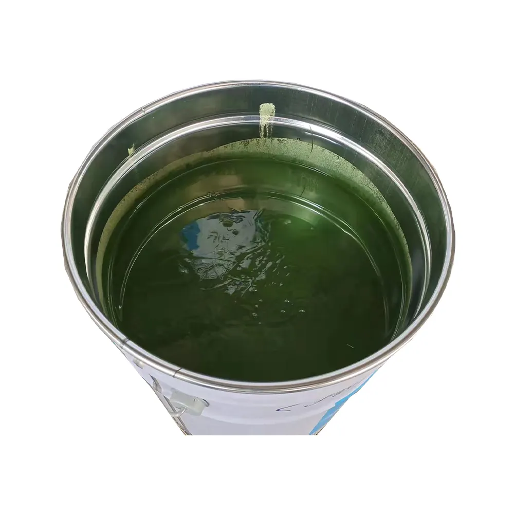 Vernice impermeabile Pu con rivestimento impermeabile in poliuretano trasparente a base d'acqua di colore verde