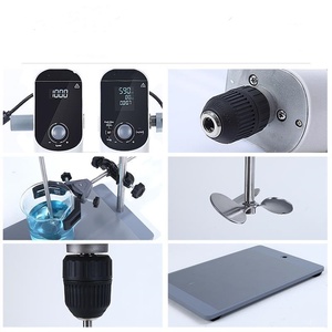 化学基础实验室仪器搅拌器高速高架搅拌器混合器 - Product Image 2