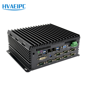 ToptonファンレスミニPCコアI710510U I5 10210U 2 * DDR4ミニデスクトップコンピューター12 * COM 4 * RJ45 WIFI GPIOUSB組み込み産業用PC