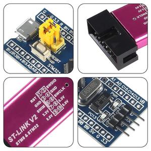ST-Link V2 Programmier einheit Emulator Downloader (zufällige Farbe) STM32F103C8T6 Minimum System Development Board Chip STM32 - Product Image 4