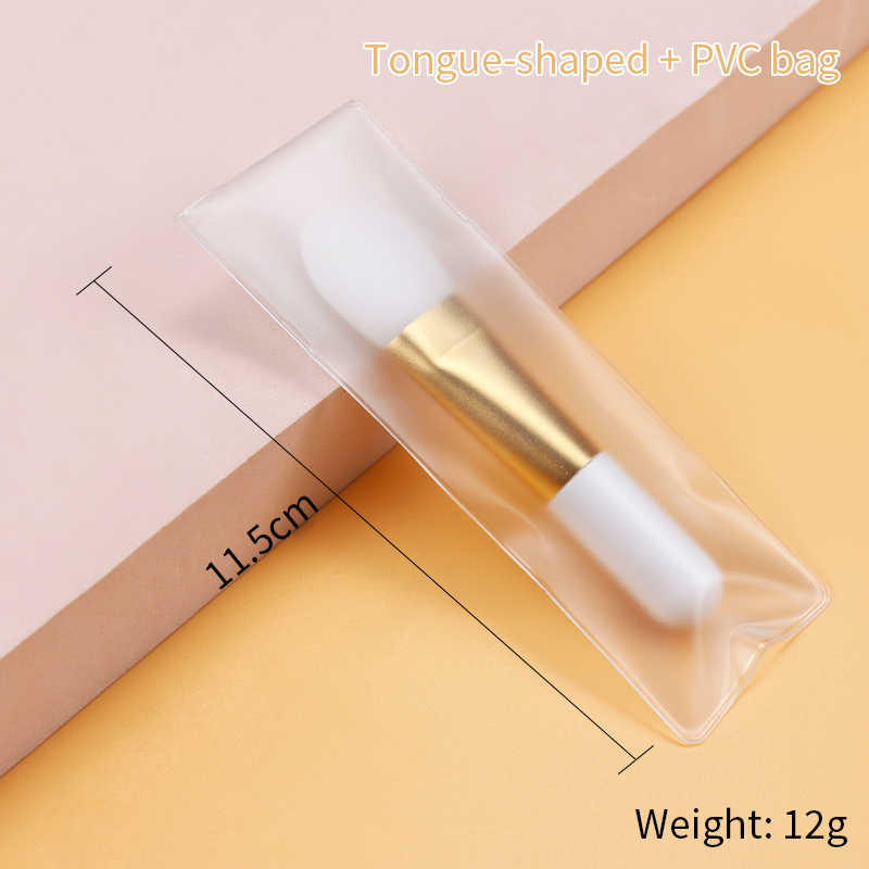 Tongue-shaped + PVC bag