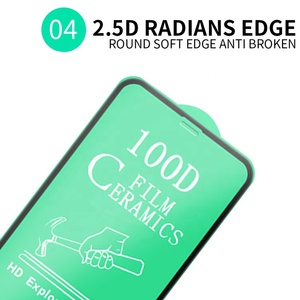 Sıcak satış 100D seramik ekran koruyucu fabrika toptan cep telefonu temperli cam Iphone x/12/pro Max - Product Image 5