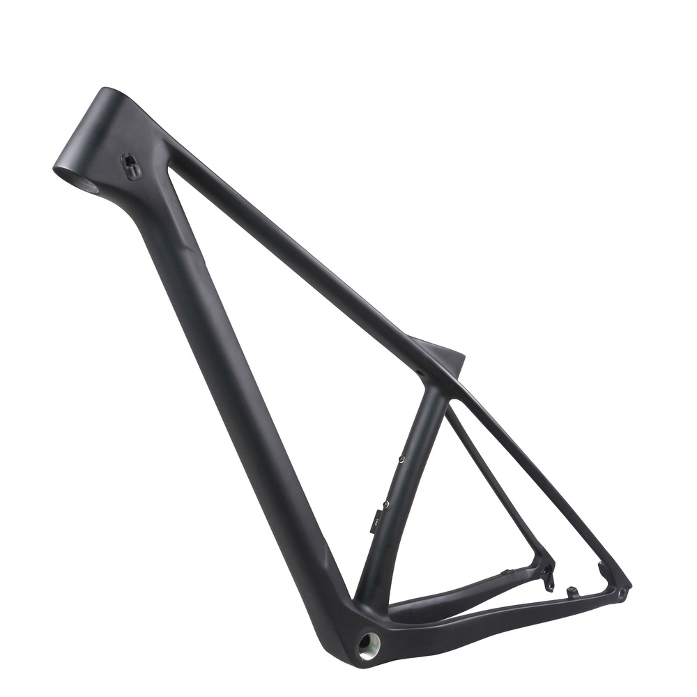 Full Carbon 29er Boost Hard Tail MTB Frame FM035 BSA Bottom Bracket Max Tire 2.35''
