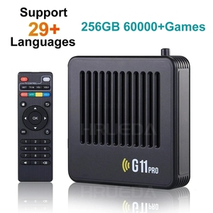 G11 Pro oyun kutusu Video konsolu 128G dahili 40000 + Retro oyunları 2.4G kablosuz Gamepad 4K HD TV oyun sopa PS1/GBA - Product Image 2