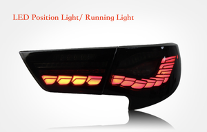 Toyota Mark Mark X 2014-2017 için MRD sis geri sıralı sinyal kırmızı ve smokey konut ile LED park lambaları dur işık - Product Image 3