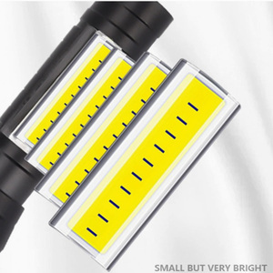 Taşınabilir şarj edilebilir Zoom LED el feneri XPE flaş ışıklı fener fener 3 aydınlatma modları kamp işık Mini Led el feneri - Product Image 3