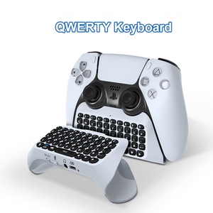 便携式迷你无线聊天板键盘，适用于Playstation 5游戏玩家数字BT控制器操纵杆和游戏设备 - Product Image 3