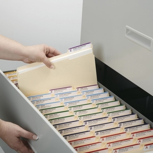 Tùy Chỉnh Thư Vị Trí Kích Thước Làm Đầy Thư Mục Giấy Bền 1/3 Cắt Tab Màu Manilla Tập Tin Thư Mục Cho Tài LIỆU Tập Tin Giấy - Product Image 5