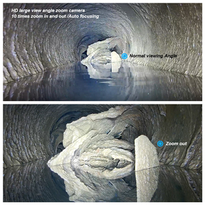 Sistema de cámara de Robot sobre orugas con detección de vídeo interior de tubería de drenaje de tubería de aceite 1080P - Product Image 6