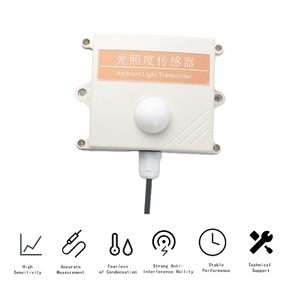 Sensores de luz ambiental para interiores y exteriores impermeables de datos de salida RS485 de alta precisión montados en la pared para redes de comunicación - Product Image 4