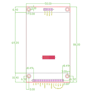 2,8 Zoll SPI serielles TFT LCD-Modul 240*320 Umdrehung mit Touch panel RTP ILI9341 DIY Für Arduino