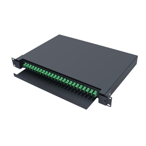 Para Softel 24-Core fibra óptica tipo deslizante Panel de conexión de fibra ODF con conectores SC & SC APC para uso FTTH - Product Image 2