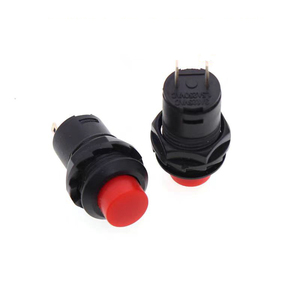 Interruttore a pulsante momentaneo impermeabile 1NO di alta qualità per dispositivi elettronici 3A Max. Interruttore di chiusura in plastica 12mm-22mm 12V - Product Image 4