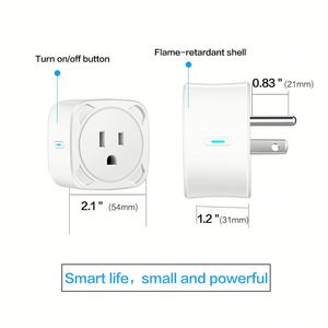 Wifi ZigBee Tuya Smart Plug US-Firmware-Blitz für Espresso ESP8266 ESP32-Chipsatz Tasmota benutzer definierte Tooya BSD13 10A Smart Socket - Product Image 5
