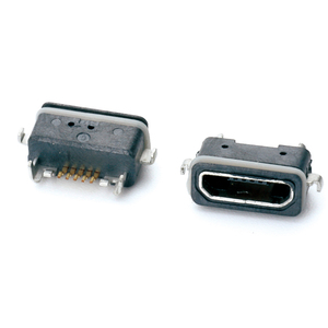 SMT型9针微型usb c连接器可定制5针usb母c型连接器插座防水usb连接器