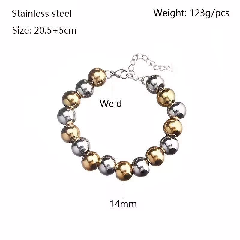 14mm Gold+Steel