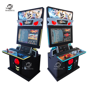 MAKER oyun merkezleri 6 stilleri jetonla çalışan dövüş oyunu makinesi Video oyunu Metal dolap 2 oyuncu mücadele atari makinesi - Product Image 3