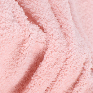 Áo Len Dài Tay Flannel Luxe Nhiều Màu Thịnh Hành Năm 2023 Vải Lông Cừu Polyester Nhà Sản Xuất Cọ Một Bên - Product Image 3