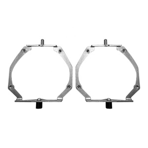 TAOCHIS YT-HL-105 LEDヘッドライトフレームアダプターブラケットホルダーメルセデスGLK 2013用AFS Hella 3R 5プロジェクターレンズ付き - Product Image 3