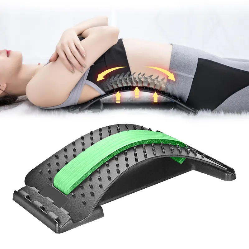 Minter-masajeador ortopédico ajustable para acupuntura, Dispositivo de masaje Lumbar inferior magnético, alivia el dolor, ensanchador de espalda