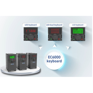 EC6000 0.75KW Trifásico 380V VDF Unidad de CA monofásica con control vectorial para aplicación de Motor - Product Image 6