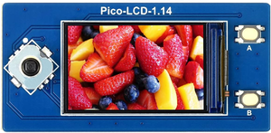 Aismartlink Waves hare 1,14-Zoll-LCD-Anzeigemodul für Raspberry Pi Pico 65K RGB-Farben 240*135 Pixel mit SPI-Schnitts telle - Product Image 2