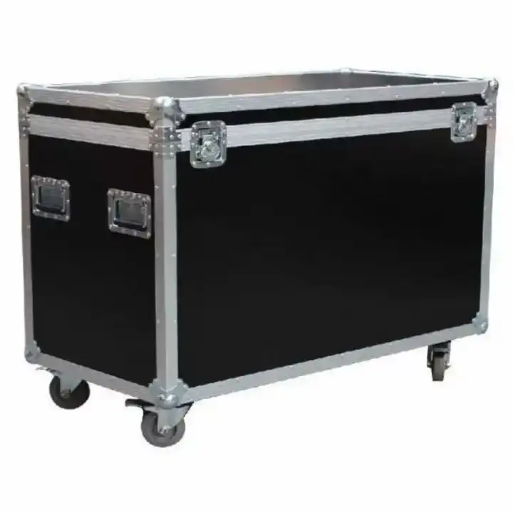 Großhandel Custom Aktentasche Kombination schloss Trage werkzeug Analysator Ausrüstung Trolley Box Aluminium Flight case mit Rädern