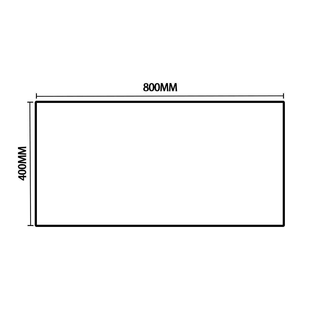800 * 400 * 3 mm