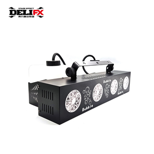 DELIFX Máquina de burbujas colgante de 4 cabezales con control remoto de alto rendimiento y control DMX Dispositivo de burbujas colgante ultraeficiente para uso en eventos - Product Image 4