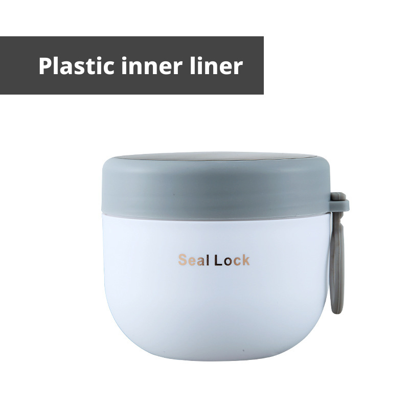 Revestimiento de plástico blanco 600ml