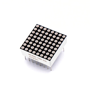 Houkem-7088-A/Ба 0,7 дюймов 8x8 Светодиодная точка 20x20 мм матричный светодиодный дисплей янтарного цвета - Product Image 4