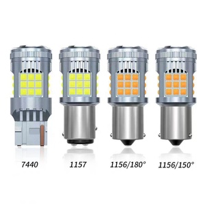 OEMハイパワーPW24WPWY24W 303036SMDターンシグナルライト用Canbus LED電球デイタイムランニングライトエラーフリー - Product Image 2