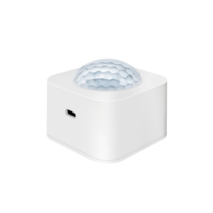 Sensor de brillo de movimiento PIR con fuente de alimentación USB Rango de detección 8 metros Ángel de visión Sensor Zigbee de 120 grados