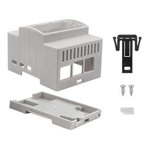 Factory Direct ABS Plastic <strong>Raspberry</strong> <strong>Pi</strong> 5 <strong>Case</strong> With DIN Rail Mount Support - Product Image 2
