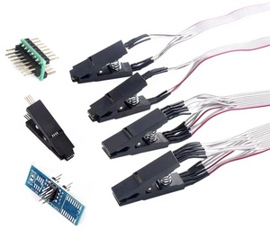 SOIC8 SOP8 Clip di prova per EEPROM 93CXX / 25CXX / 24CXX programmazione in circuito 2 adattatori - Product Image 4