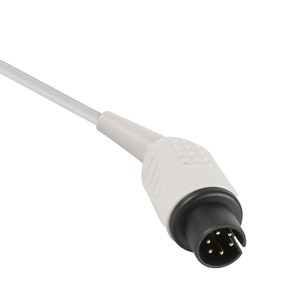 Tıbbi sarf malzemeleri kabloları uyumlu AAMI doğrudan bağlantı genel kullanım 6pin ekg kablosu, 3 kablo, ek uç, IEC izleme - Product Image 3