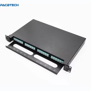2U 288 Cores MTP MPO LC Cassettes Panel de conexión de fibra óptica de alta densidad Módulos de chasis 5G ODF Recinto para red POE IP - Product Image 3