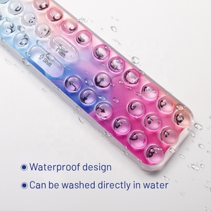 Benutzer definierte numerische Tastatur Tastatur Mauspad Transparente TPU Gaming Handgelenk auflage mit Blockform für das Home Office - Product Image 4