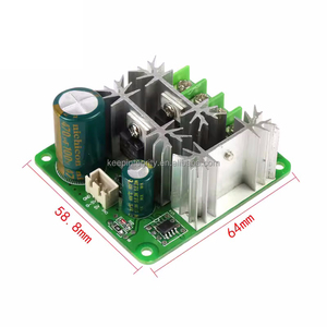 6V-90V motore DC 24V motore PLC scheda di controllo velocità 12V regolatore modulo PWM 15A - Product Image 2