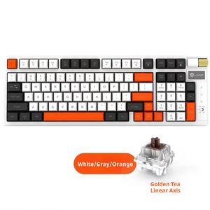 Teclado mecânico para jogos Lapop 85% com botão interruptor magnético RGB para PC