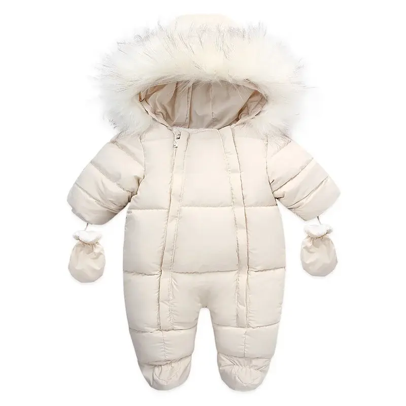 จั๊มสูทกันหิมะสำหรับเด็กทารกแรกเกิดเสื้อคลุมกันหนาว