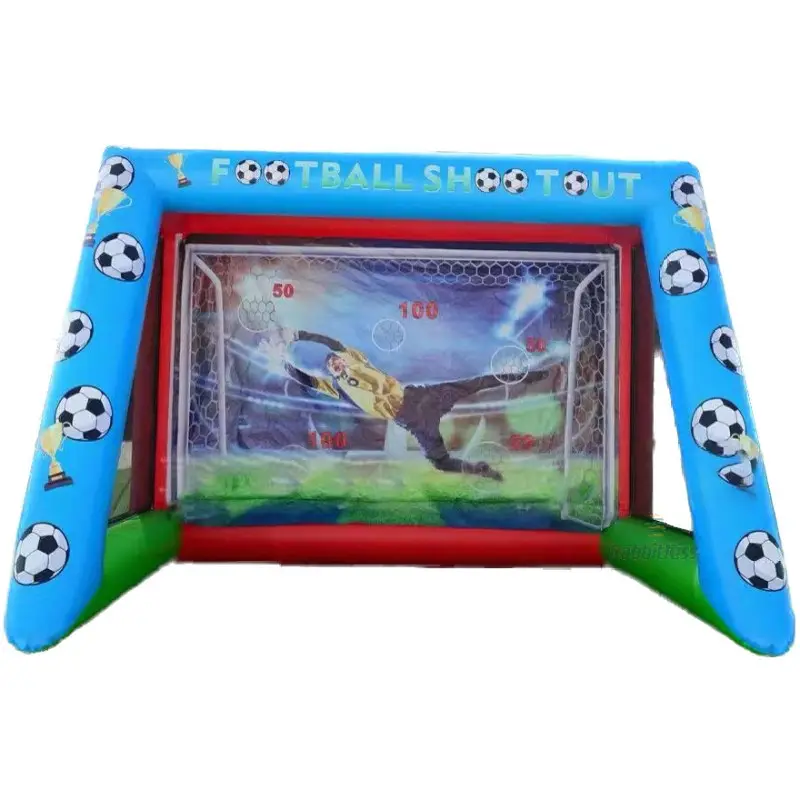 Fabbrica su misura in PVC Tarpauliln gonfiabile per bambini sapone calcio calcio Sport gioco gonfiabile calcio porta giochi